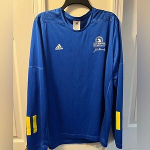 April 2020 Adidas 124th B.A.A. BOSTON MARATHON XL Long Sleeve Shirt